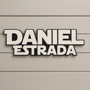 Custom Wooden Star Wars Name Sign: Jedi Nursery Decor