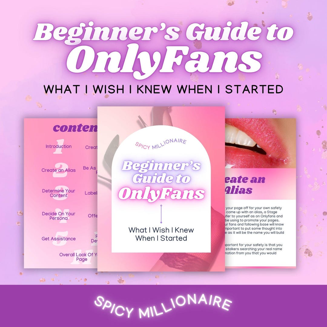 Beginner's Guide to Onlyfans - Etsy