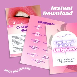 Beginner's Guide to Onlyfans - Etsy