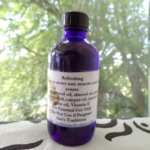 Refreshing Massage oil