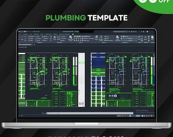 1000 Dynamic Blocks for AutoCAD | Complete DWG Template Package for Electrical, Plumbing