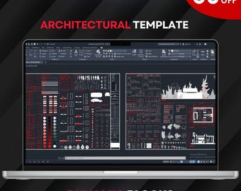1000 Dynamic Blocks for AutoCAD | Complete DWG Template Package for Architecture