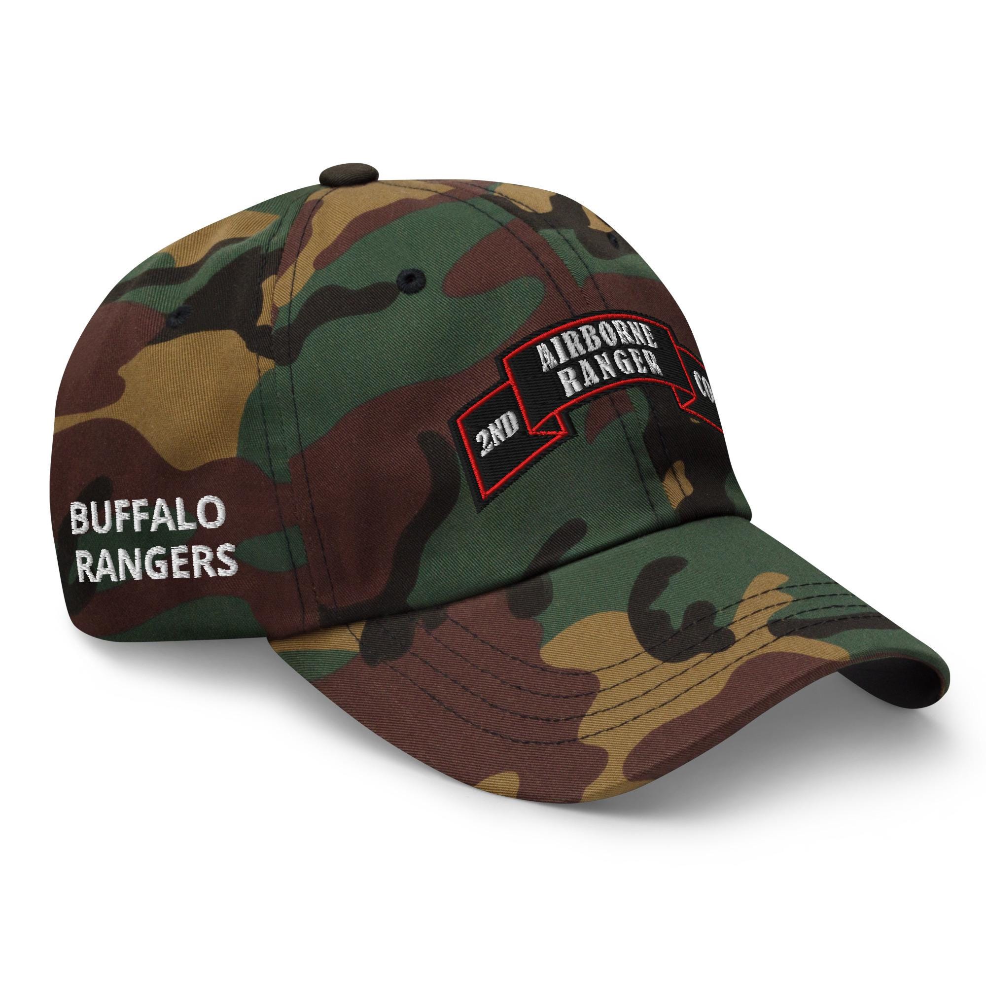 Buffalo Rangers Hat: 2nd Infantry Company (airborne) - Cotton Twill Cap ...