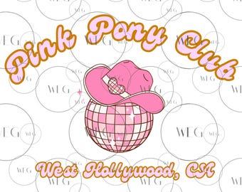 Pink Pony Club PNG Bundle