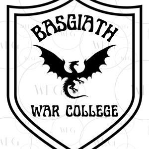 Empyrean Book Series - Basgiath War College PNG (downloadable image only)