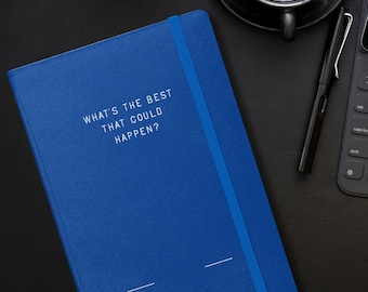 Custom Wellness Journal Encouragement Gift Minimalist Aesthetic NoteBook 2025 Resolutions