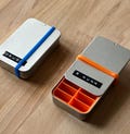 Custom Pill Case for Him  Outdoorsy Coworker Medication Organizer Personalized Groomsmen Gift Idea Pocket Hiking Gear Minimal Aesthetic Acc