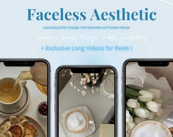 Faceless Aesthetic Reels Guide: 100+ Viral Ideas (Digital Download)