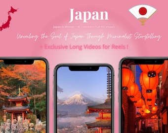 Tokyo Streetscapes Video Clips | Royalty-Free Japan Travel B-Roll Pack | 1080p Digital Download