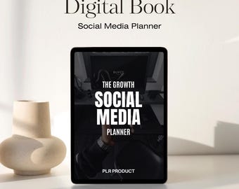 The Growth Social Media Planner - PLR Digital Product