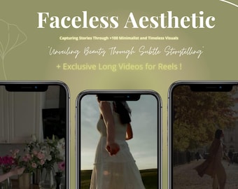 Faceless Aesthetic Reels Guide: 100+ Minimalist Ideas (Digital Download)
