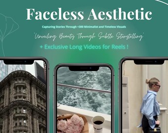 Faceless Aesthetic Reels Guide: 300+ Viral Trends (Digital Download)