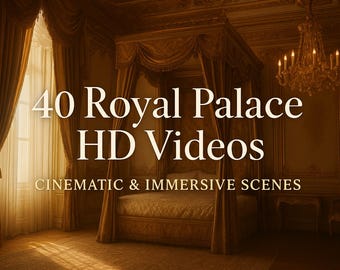 Royal Palace Video Pack – 40 HD Cinematic Clips