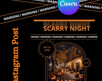 Halloween Social Media Template