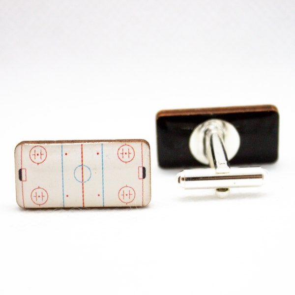 Hockey Cufflinks Etsy