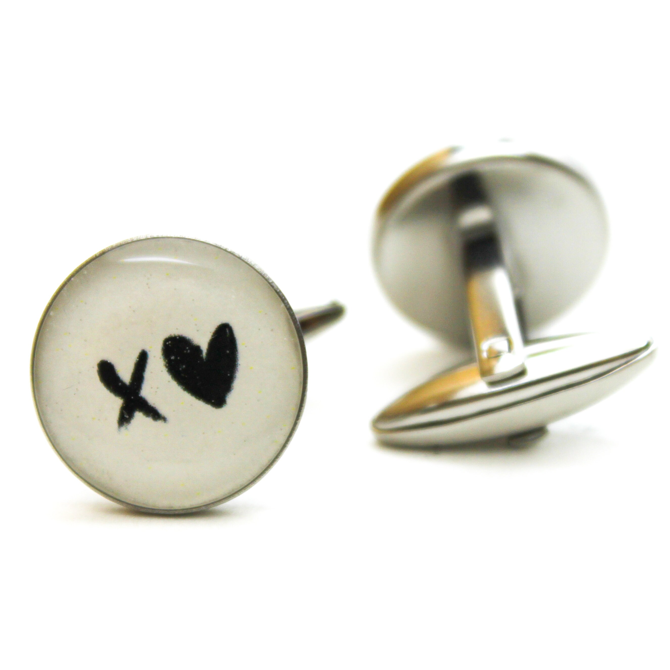 Funny Heart Cufflinks