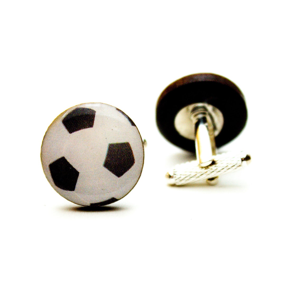 Soccer Cufflinks / Soccer Ball Cuff Links, Soccer Coach Gift Etsy