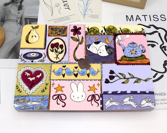 Collage Art MacBook Case, Apple Laptop Sleeves,MacBook Air15/13 Pro 13/14/15/16 2020 2021 2022,Unique Laptop Case,Custom Macbook Case