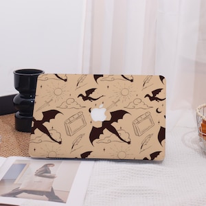 Dragon Silhouettes All New MacBook Case Protective Case Laptop Cover For MacBook Air 13/15,Macbook Pro 14/15 Mac Case,Pro 16 Case 2023/2024