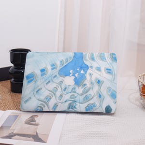 Architectural Illustration All New MacBook Case Protective Case Laptop Cover For MacBook Air 13/15,Macbook Pro 14 Mac Case,Pro 16 Case 2024