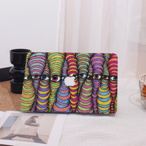 Eye Catching Design All New MacBook Case Protective Case Laptop Cover For MacBook Air 13/15,Macbook Pro 14/15 Mac Case,Pro 16 Case 2023/2024