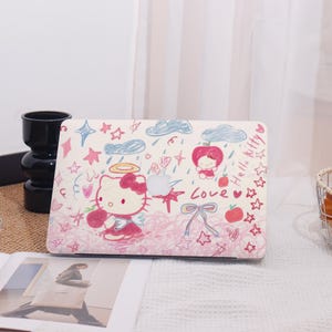 Playful Cartoon Doodle All New MacBook Case Protective Case Laptop Cover For MacBook Air 13/15,Macbook Pro 14/15 Mac Case,Pro 16 Case 2024