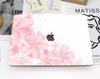 Pink Cherry Blossoms Blue Sky Spring MacBook Pro M4 15 16 Retina