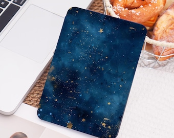 Beautiful Starry Night Kindle Case With Hand Strap for Paperwhite 1/2/3/4,Paperwhite Cover for Kindle 12th,Kindle Acrylic Case 2024
