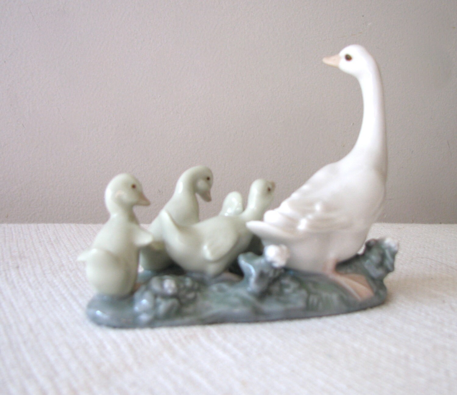 Collectable Lladro Little Ducks After Mother Porcelain | Etsy