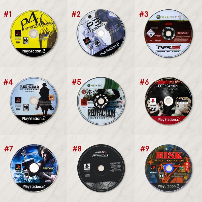 Custom Game Disc Rug, Personalized CD Carpet, Round Video Game Rug for ...