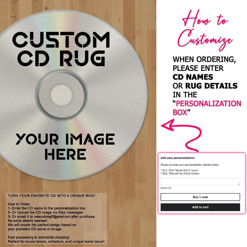Disc Craft Rugs Personalized Game Disc Carpet, Playstation CD Rug, Custom Round Rug ...