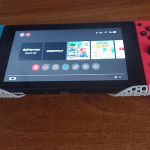 Support + ergonomic handle for Nintendo switch Lite, Classic, Oled