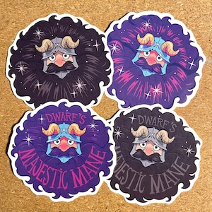 Dungeon meshi Senshi stickers