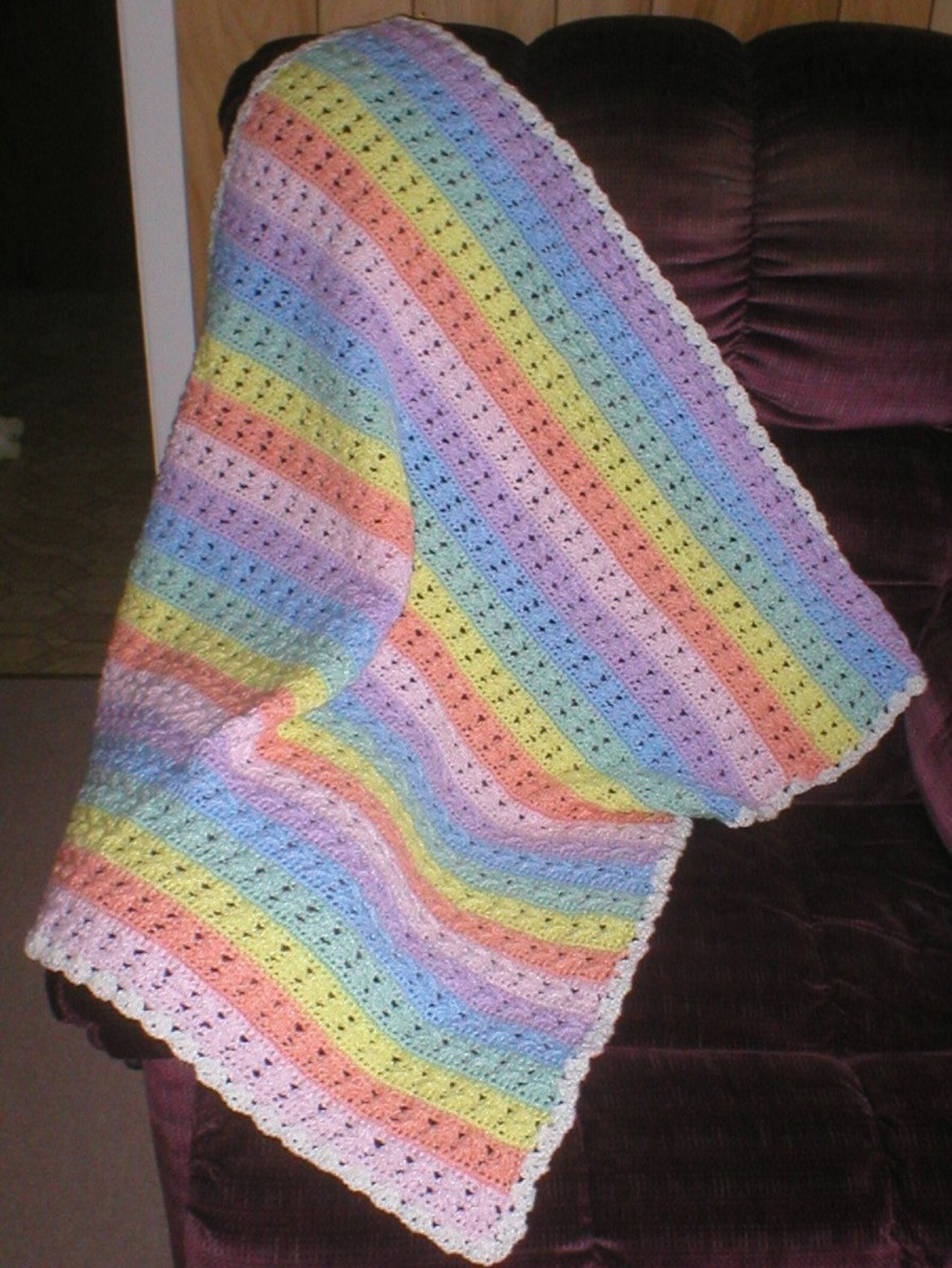 Baby Afghan Etsy