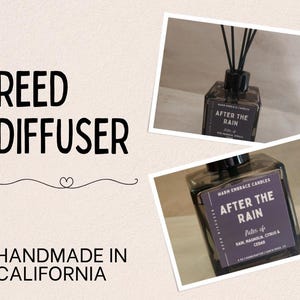 Reed Diffuser– Home Fragrance / Long-Lasting Scent / Minimalist Décor