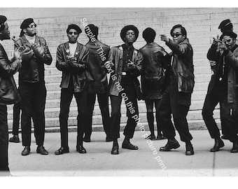 Black Panther Photo Black Power Black History BLM Vintage Photo Civil Rights Dance Party March Human Rights Print Photograph Old Photo 27A