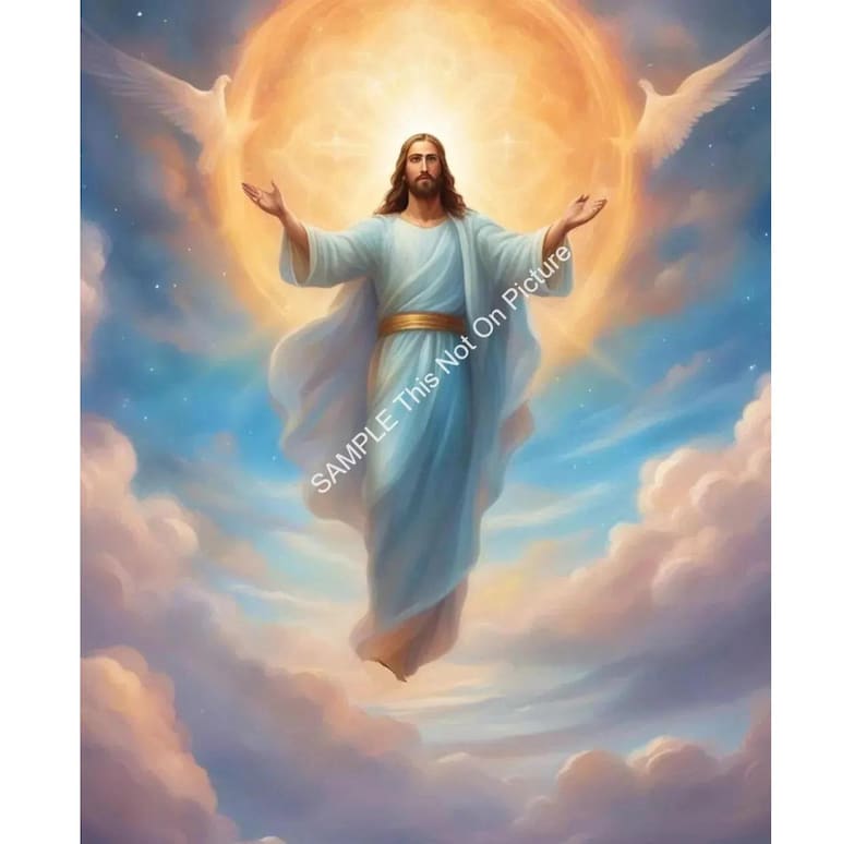 Jesus Christ 5X7 8X10 &amp; 8.5x11 Inch Photo Picture Print Christian Catholic Religious Art E433 - Etsy