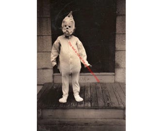 Creepy Old Bunny Rabbit Sinister Scary Vintage Photo Chilling Spooky Halloween Poster Crazy Gift Odd Macabre Strange Picture Print Image 136