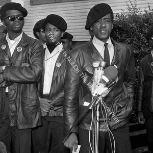 Black Panther Stokely Carmichael Black Power Rights Panthers Vintage Photo Civil Human History Poster Print Photograph Wall Art Gift 482C