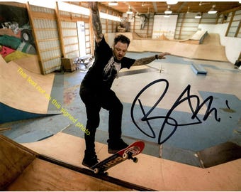 Bam Margera Autographed Signed 8x10 Photo Jackass Viva La Bam MTV Print RP Autographed Print Art Image HD007