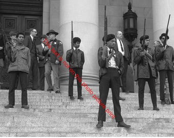 Black Panther Party March Black Power Vintage Photo Art Print Black History Civil Rights Photo Poster African American Movement Image 266C