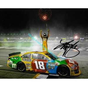 Kyle Busch Signed - Etsy