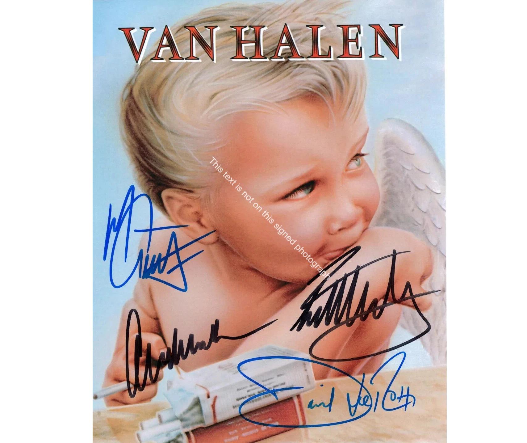 Eddie van halen autograph - Etsy 日本