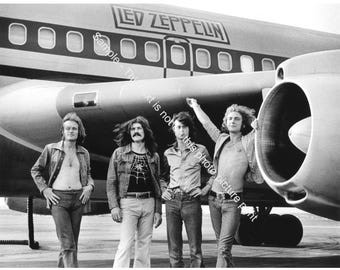 LED ZEPPELIN Photo Robert Plant Jimmy Page Classic Rock Band