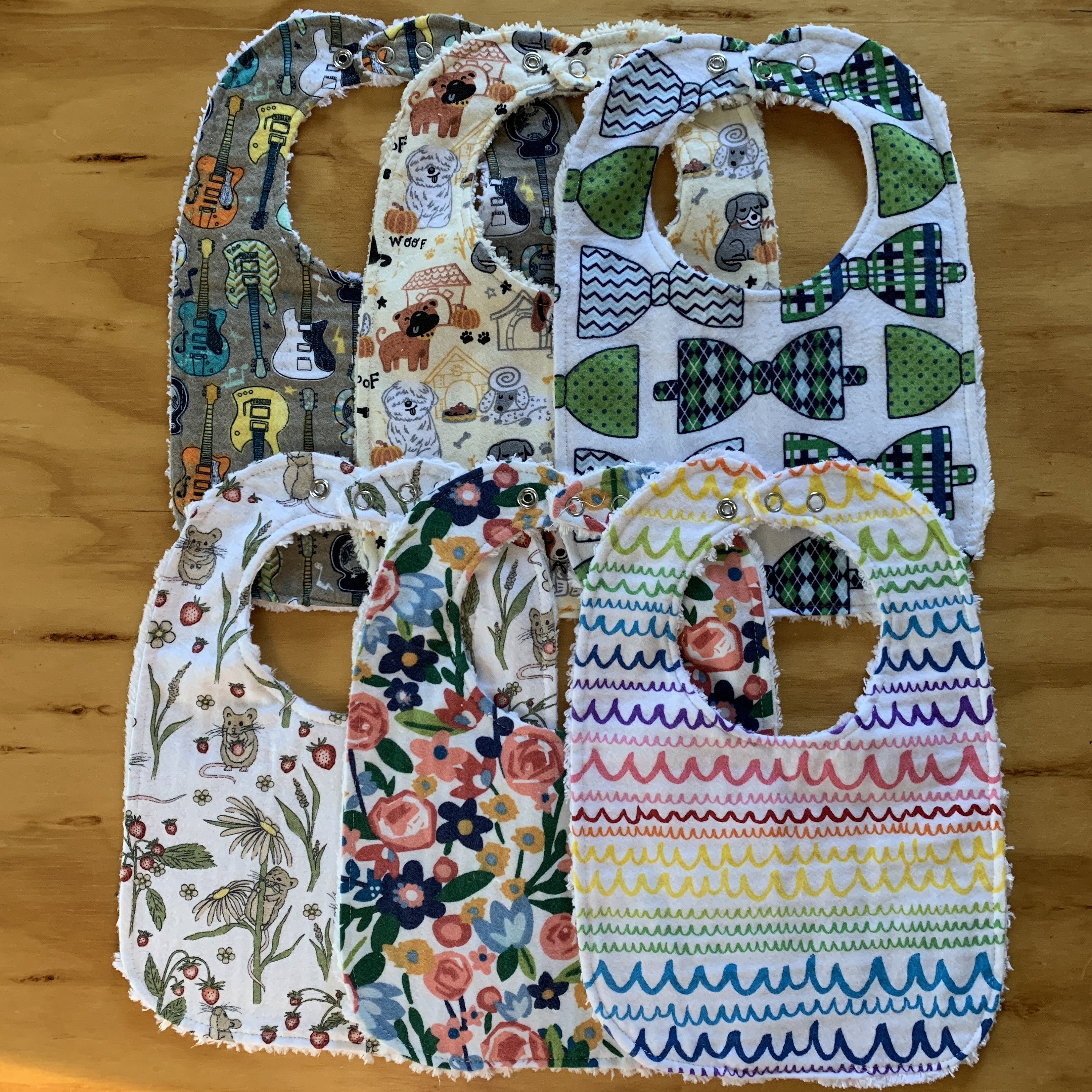 Snaps for deals baby bibs
