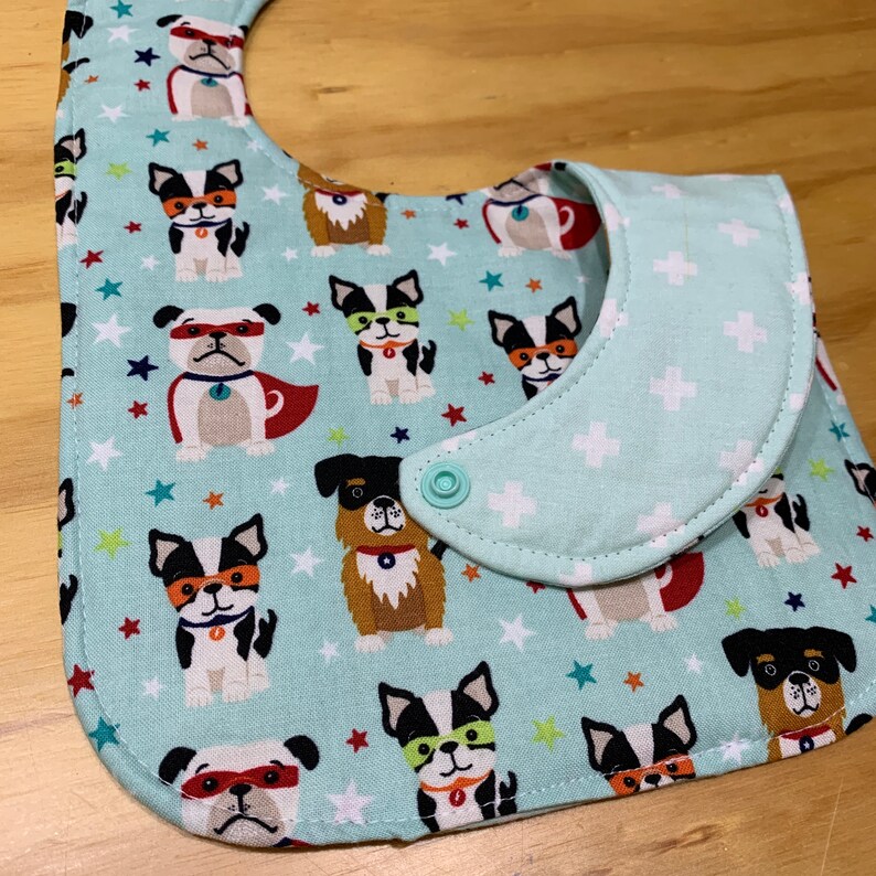 baby bibs with snap closure