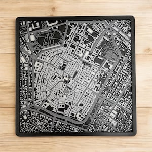 Mappa 3D del centro di Modena - Italia