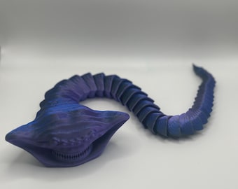 El Gran Maja Extra Large Articulating Fidget - Mythical Blue