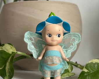 Sonny Angel-kleding - blauw met grote vleugels