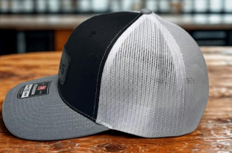 JESUS Leather Patch Hat – Richardson 112 Trucker Cap  display picture 2